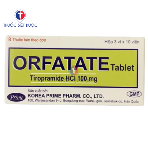Hình ảnh Orfatate 100mg
