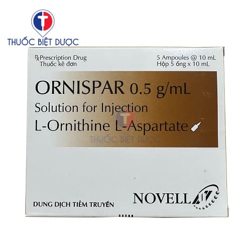 Ornispar 0,5g/ml Novell - L-ornithin L-aspartat