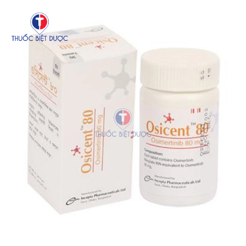 Osicent 80 - Thuốc điều trị ung thư phổi không tế bào nhỏ