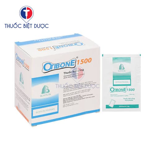 Otibone 1500 Boston - Glucosamin dạng thuốc bột uống