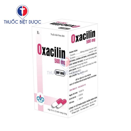 Oxacilin 500mg