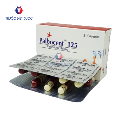 Palbocent 125mg - Thuốc điều trị bệnh ung thư vú