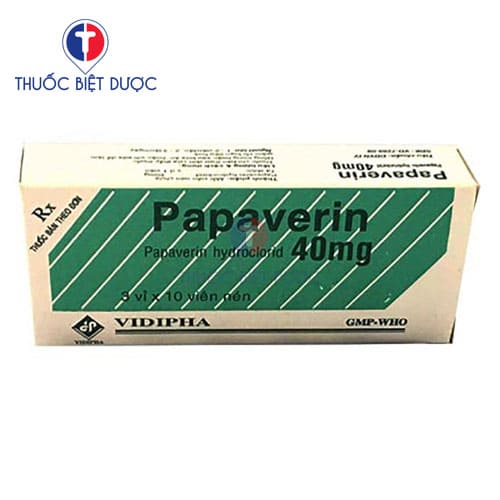 Papaverin 40mg Vidipha