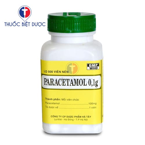 Paracetamol 0,1g