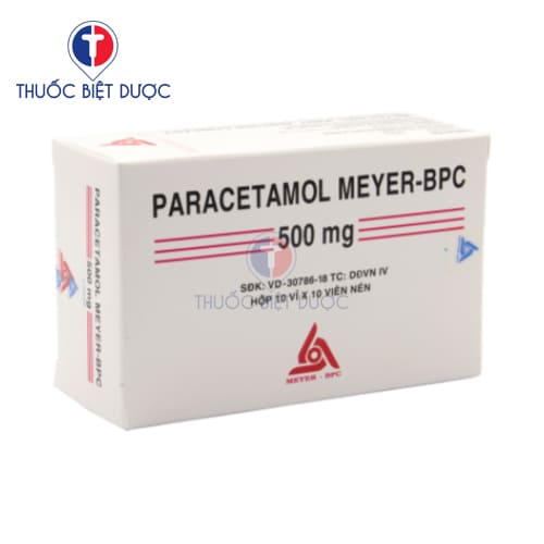 Paracetamol Meyer BPC 500mg