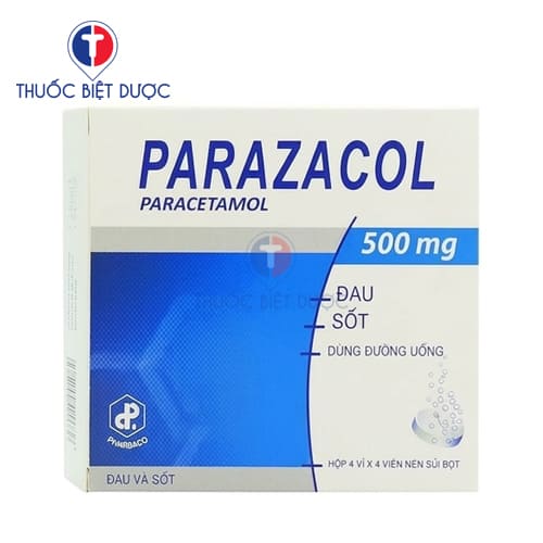 Parazacol viên sủi
