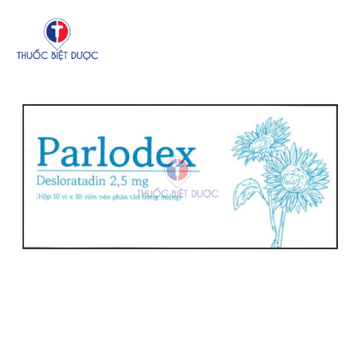 Parlodex - Thuốc điều trị viêm mũi dị ứng, mày đay