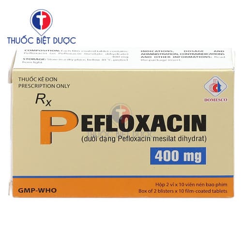 Pefloxacin 400mg Domesco