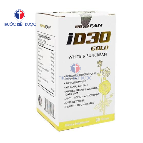 Petyfan iD30 Gold White & Suncream