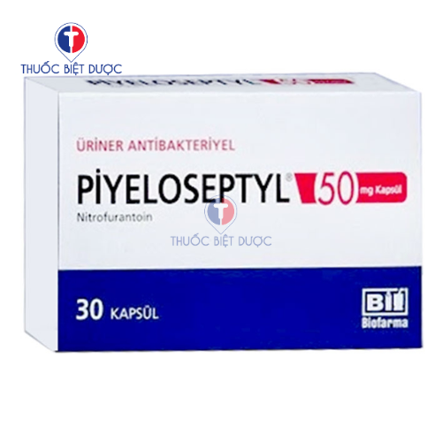 Piyeloseptyl 50mg - Điều trị nhiễm khuẩn đường tiết niệu