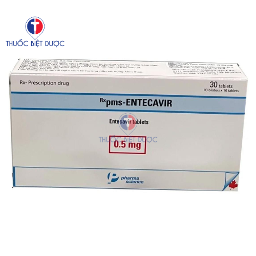 Hình ảnh Pms-Entecavir 0.5mg
