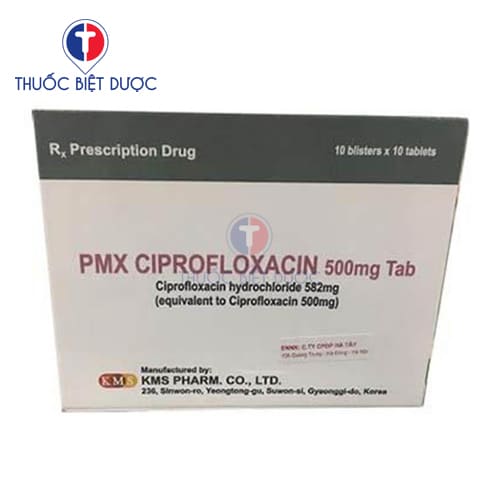 Pmx Ciprofloxacin 500mg Tab