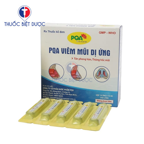 PQA viêm mũi dị ứng