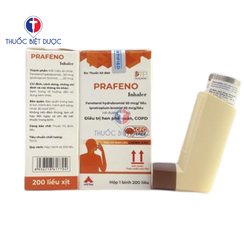 Hình ảnh Prafeno Inhaler 200 liều