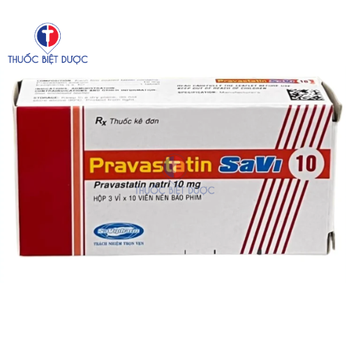Hình ảnh Pravastatin Savi 10mg