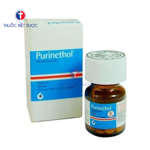 Thuốc Purinethol 50mg điều trị bệnh bạch cầu cấp tính
