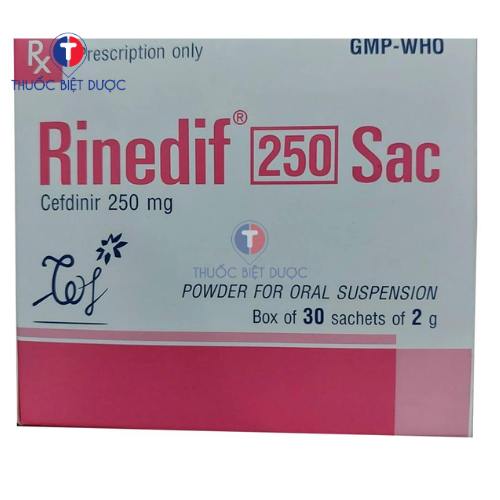 Rinedif 250mg SAC
