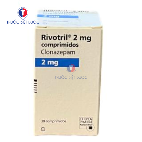 Rivotril 2mg - Thuốc điều trị rối loạn hoảng sợ và co giật