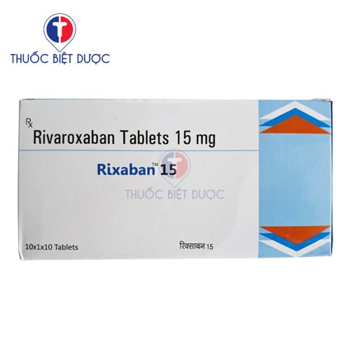 Rixaban 15 SaVipharm - Rivaroxaban