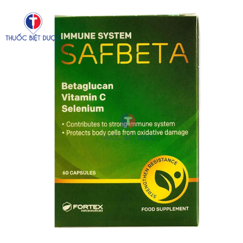 Safbeta hỗ trợ tăng cường sức đề kháng cho cơ thể