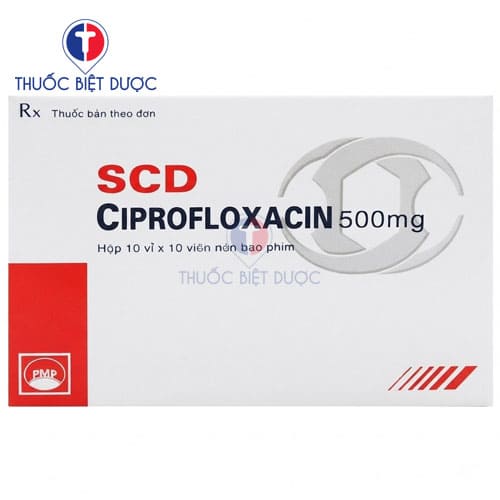 SCD Ciprofloxacin 500mg