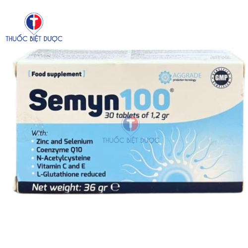 Semyn 100 hỗ trợ kích thích sinh tinh cho nam giới