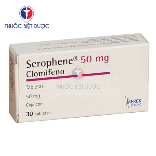 Serophene 50mg Merck