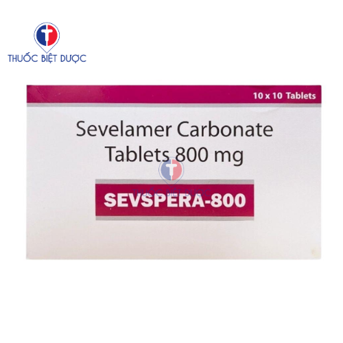 Sevspera 800 kiểm soát photpho máu ở bệnh nhân mắc bệnh thận