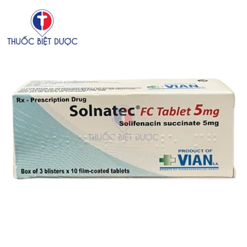 SOLNATEC FC TABLET 5mg