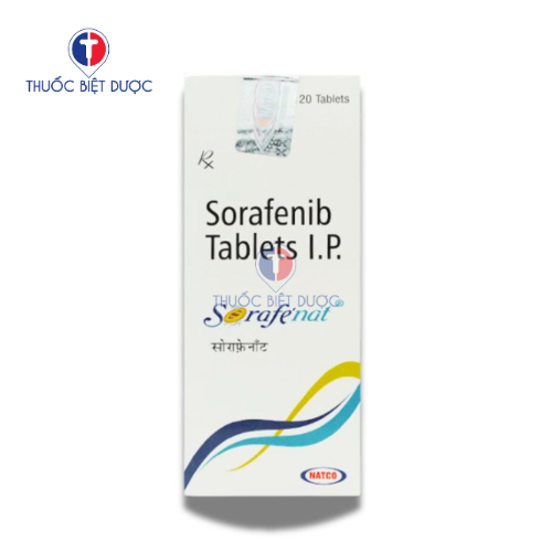 Sorafenat 200mg - Thuốc điều trị ung thư gan, thận