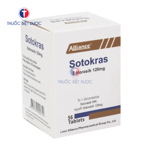 Sotokras 120mg - Điều trị bệnh ung thư phổi không tế bào nhỏ