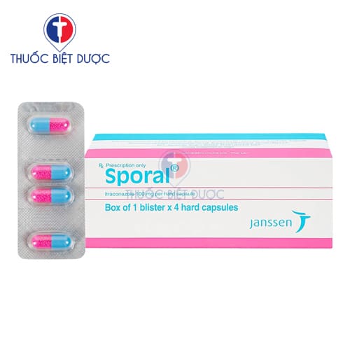 Sporal 100mg Janssen - Itraconazole