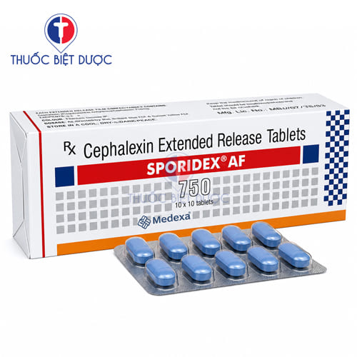 Hình ảnh Sporidex AF 750mg