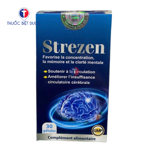 Strezen - Hỗ trợ tăng cường lưu thông tuần hoàn máu não