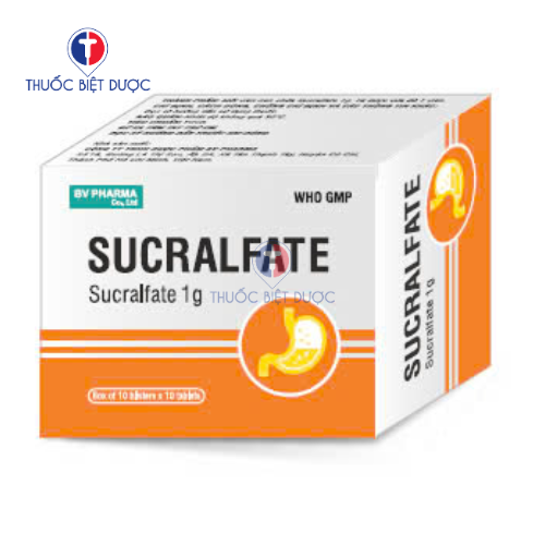 Sucralfate 1g - Thuốc điều trị viêm loét tá tràng tiến triển