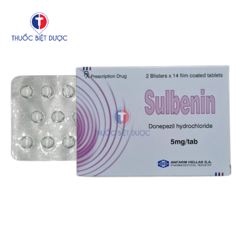 Sulbenin 5mg - Thuốc điều trị bệnh suy giảm trí nhớ