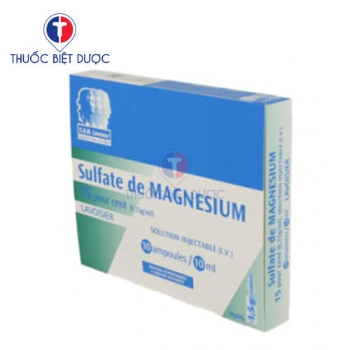 Sulfate de magnesium 15% Aguettant
