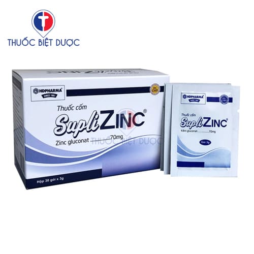 Suplizinc 70mg Mediplantex - Kẽm gluconat