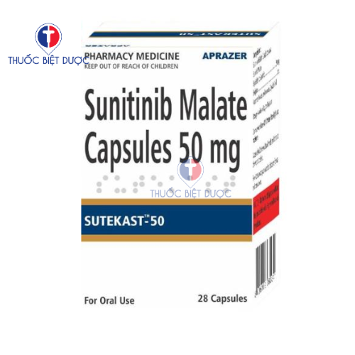 Sutekast 50 Sunitinib 50mg Aprazer