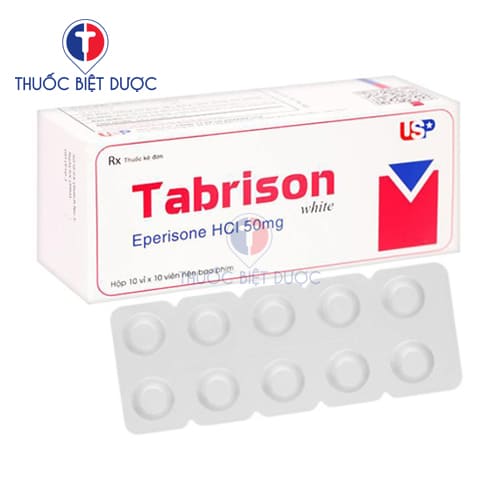 Tabrison white 50mg US Pharma - Eperison