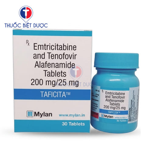 Emtricitabine and tenofovir alafenamide tablets 200mg/25mg