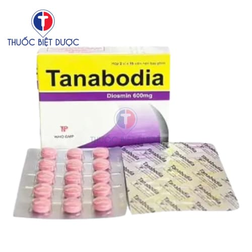 Tanabodia 600mg Tpharco - Diosmin