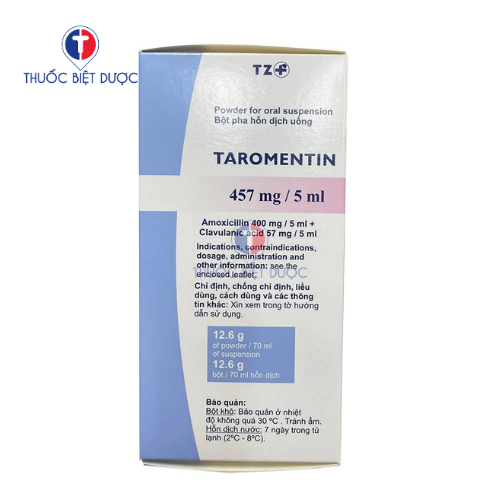 Taromentin 457mg/5ml