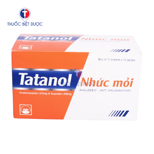 Tatanol Nhức Mỏi - Thuốc điều trị đau nhức cơ xương