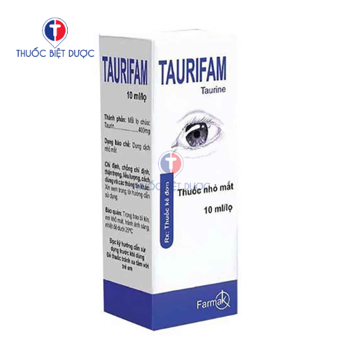 Taurifam - Thuốc hỗ trợ và điều trị các bệnh về mắt