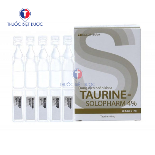 Taurine-Solopharm 4% - Thuốc hỗ trợ điều trị bệnh về mắt