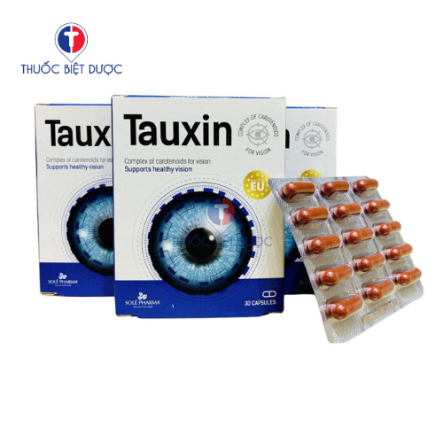 Tauxin - Hỗ trợ tăng cường thị lực, giảm mỏi mắt