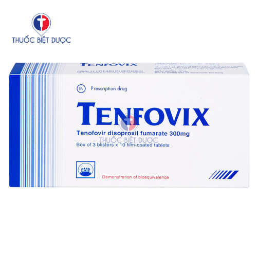 Tenfovix 300mg - Thuốc phối hợp kháng và điều trị HIV