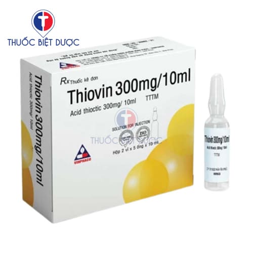 Thiovin 300mg/10ml Vinphaco - Acid thioctic