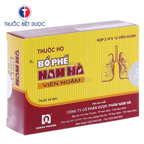 Thuốc ho bổ phế
